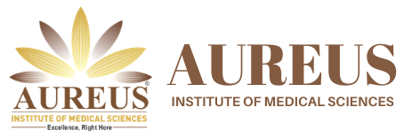 Aureus Institute of Medical Sciences, Nagpur :: 100 Beded Multispeciality Hospital Logo